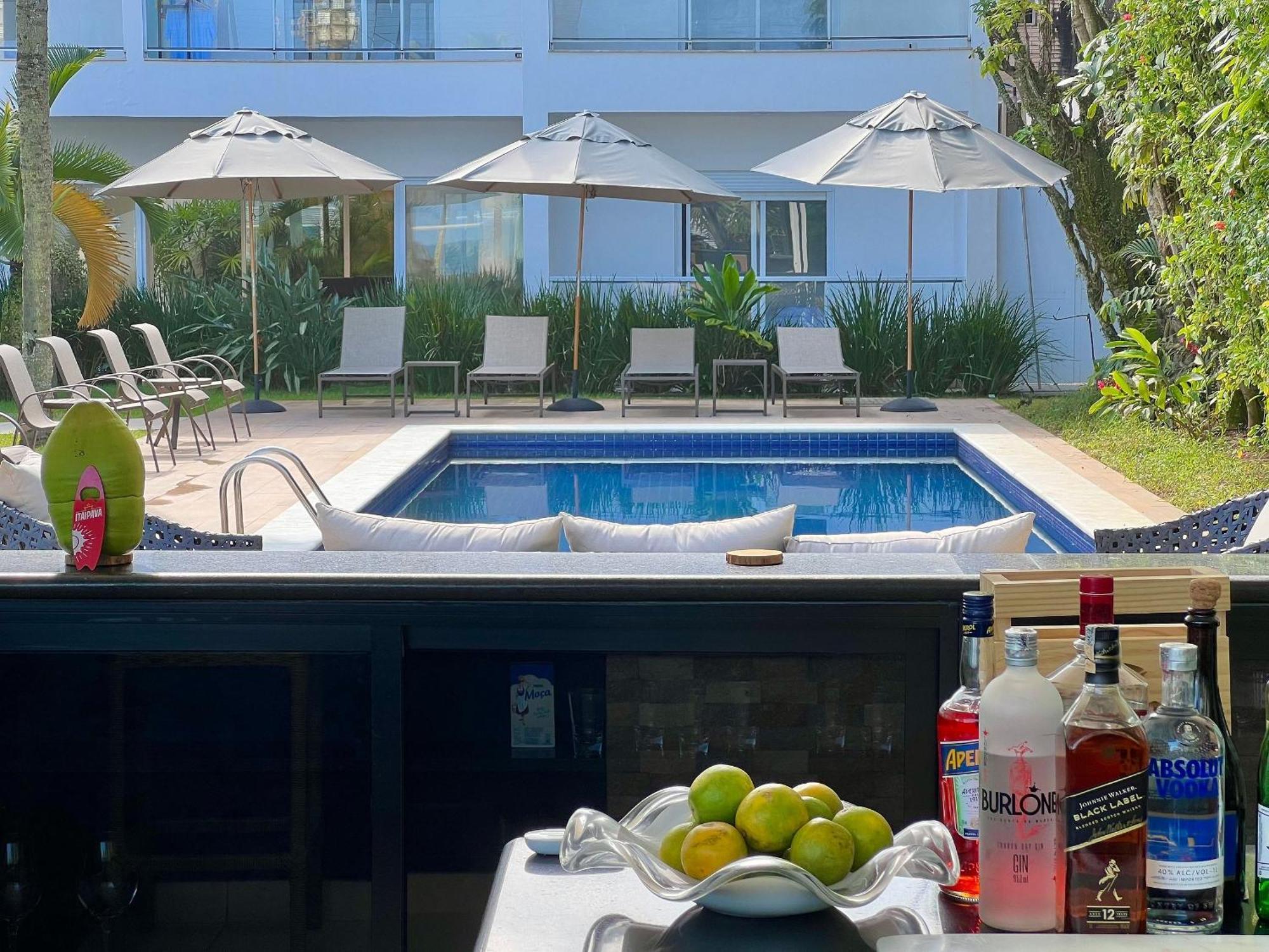 Sal Di Mare Hotel Boutique - Frente Ao Mar Com Piscina Guaruja Luaran gambar